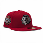 Chicago Blackhawks Pink Brim NHL New Era Fitted Hats