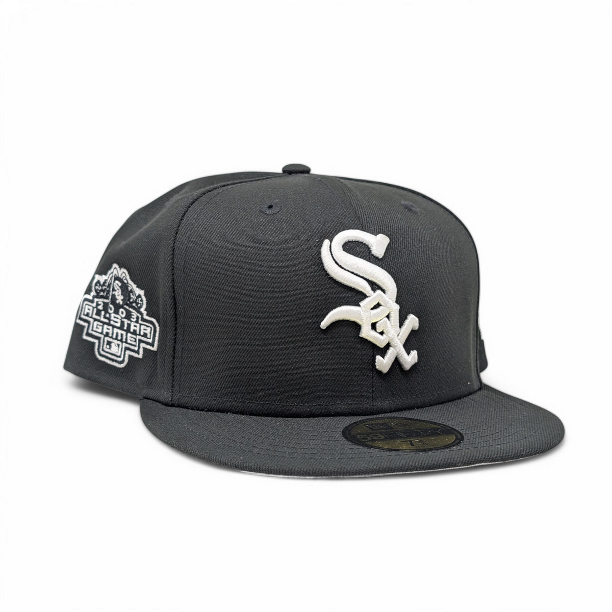 Chicago White Sox 2003 All Star Game Black 59Fifty New Era fitted hats
