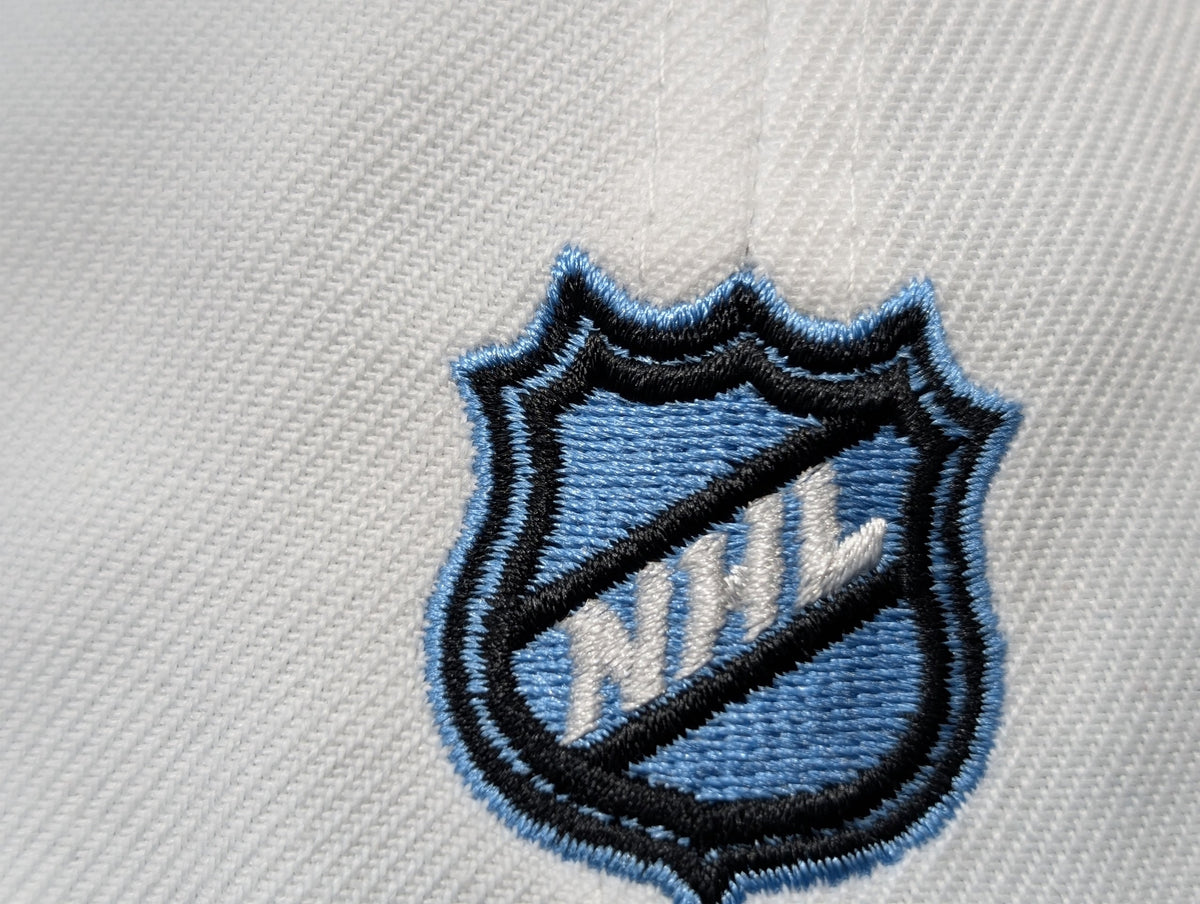 Anaheim Ducks Stanley Cup Champions Fitted Hats-White Sky Blue