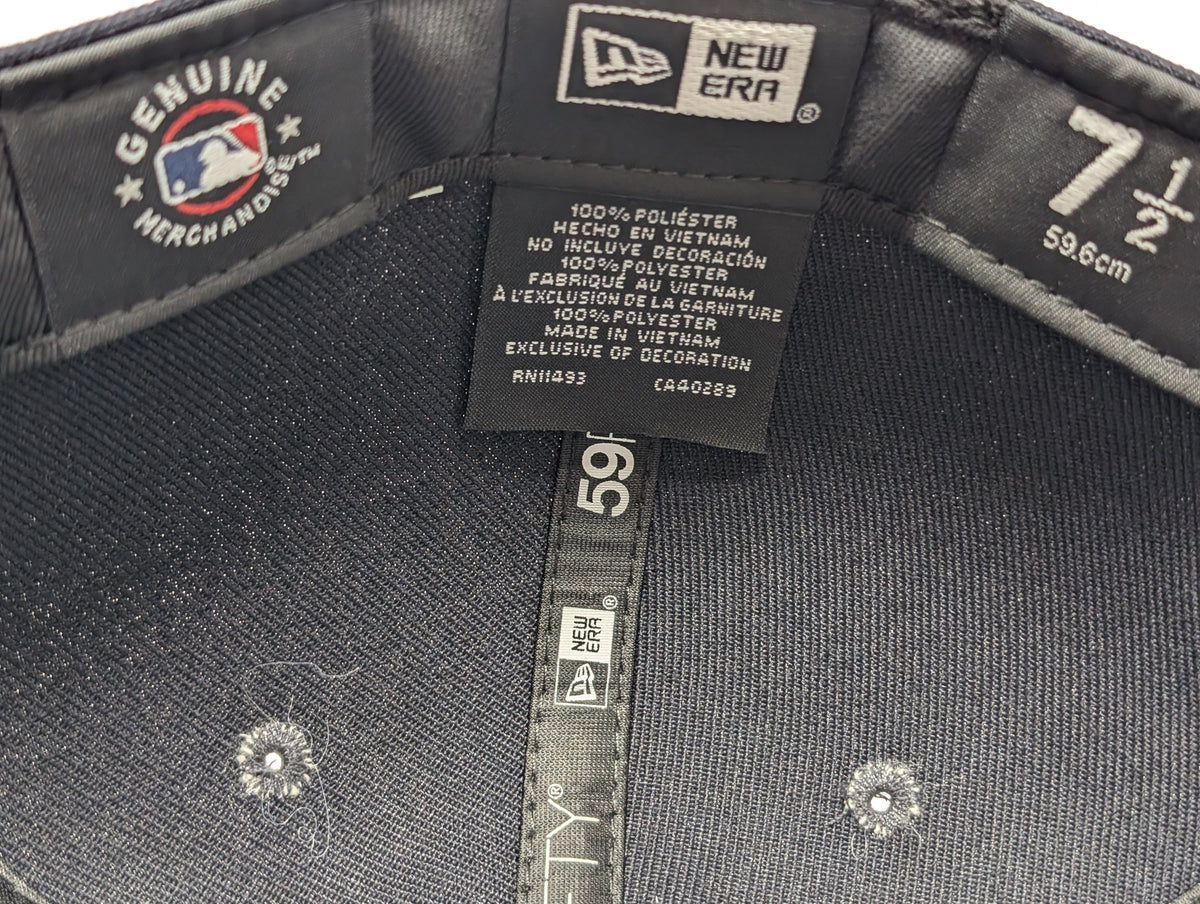 New York Yankees Compound New Era Navy Blue Fitted Hats
