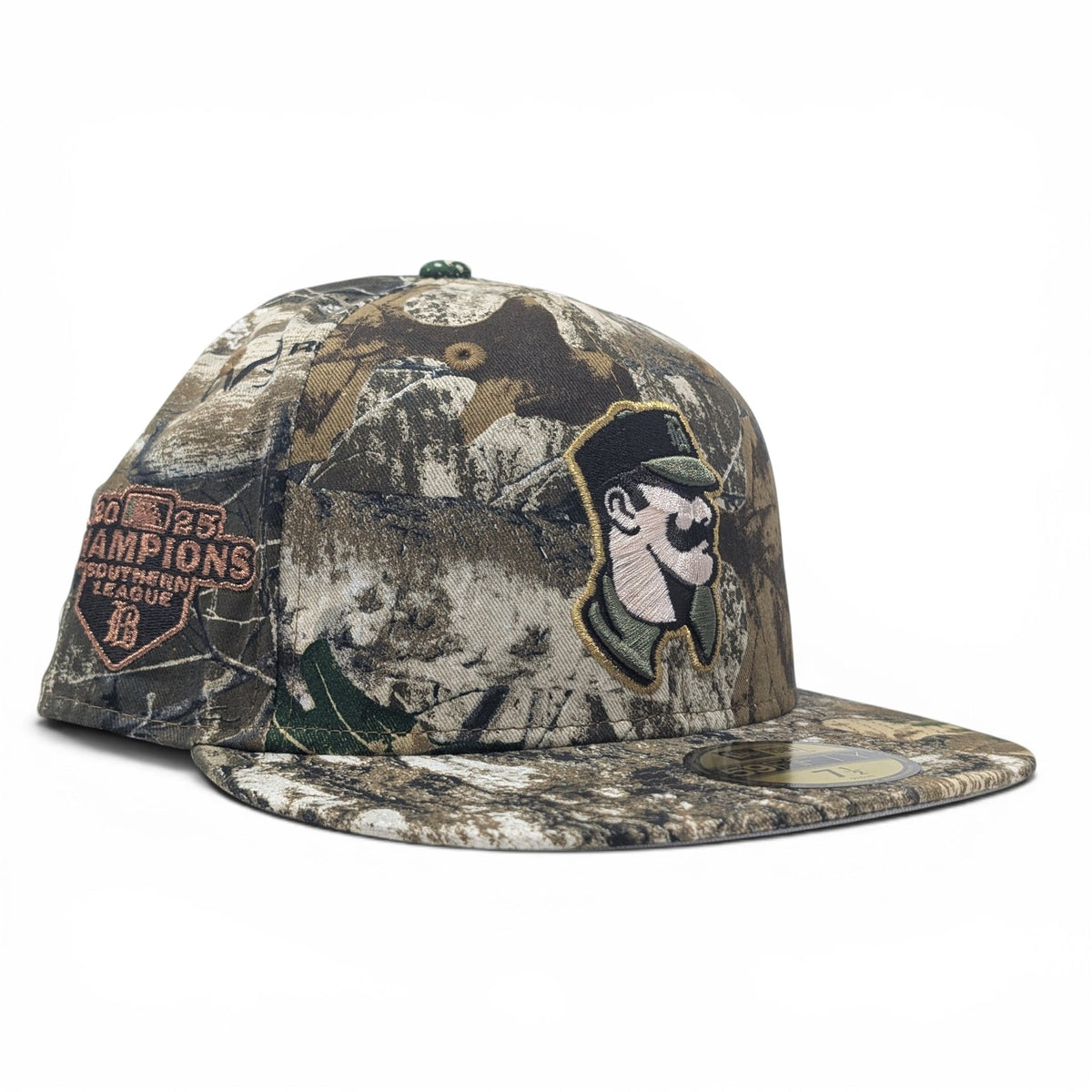 Birmingham Barons 2025 Southern League Real Tree 59Fifty Fitted Hat
