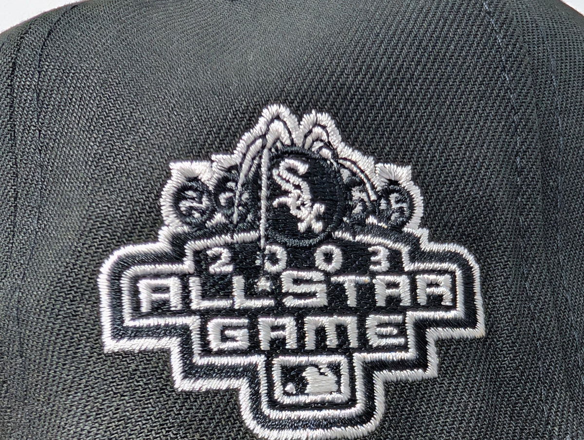 Chicago White Sox 2003 All Star Game Black 59Fifty New Era fitted hats