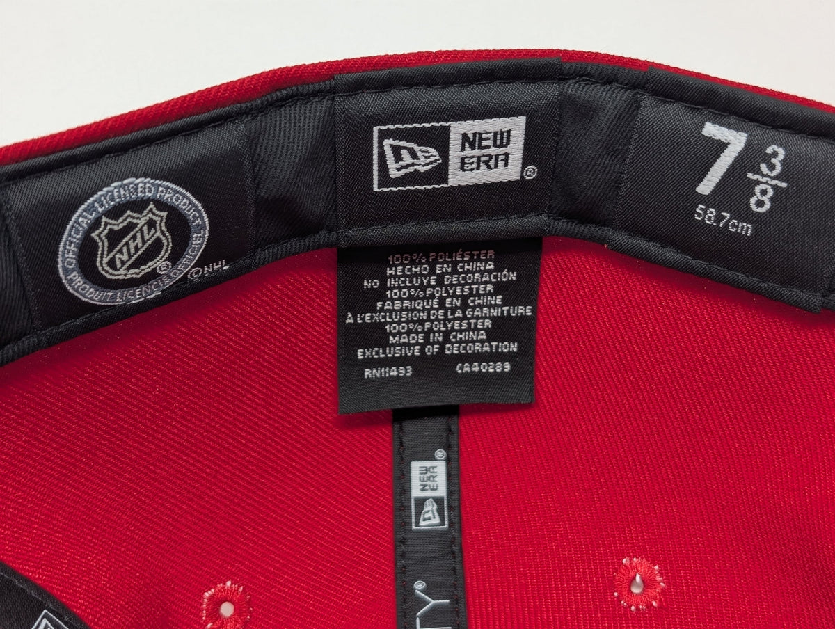 Chicago Blackhawks Pink Brim NHL New Era Fitted Hats