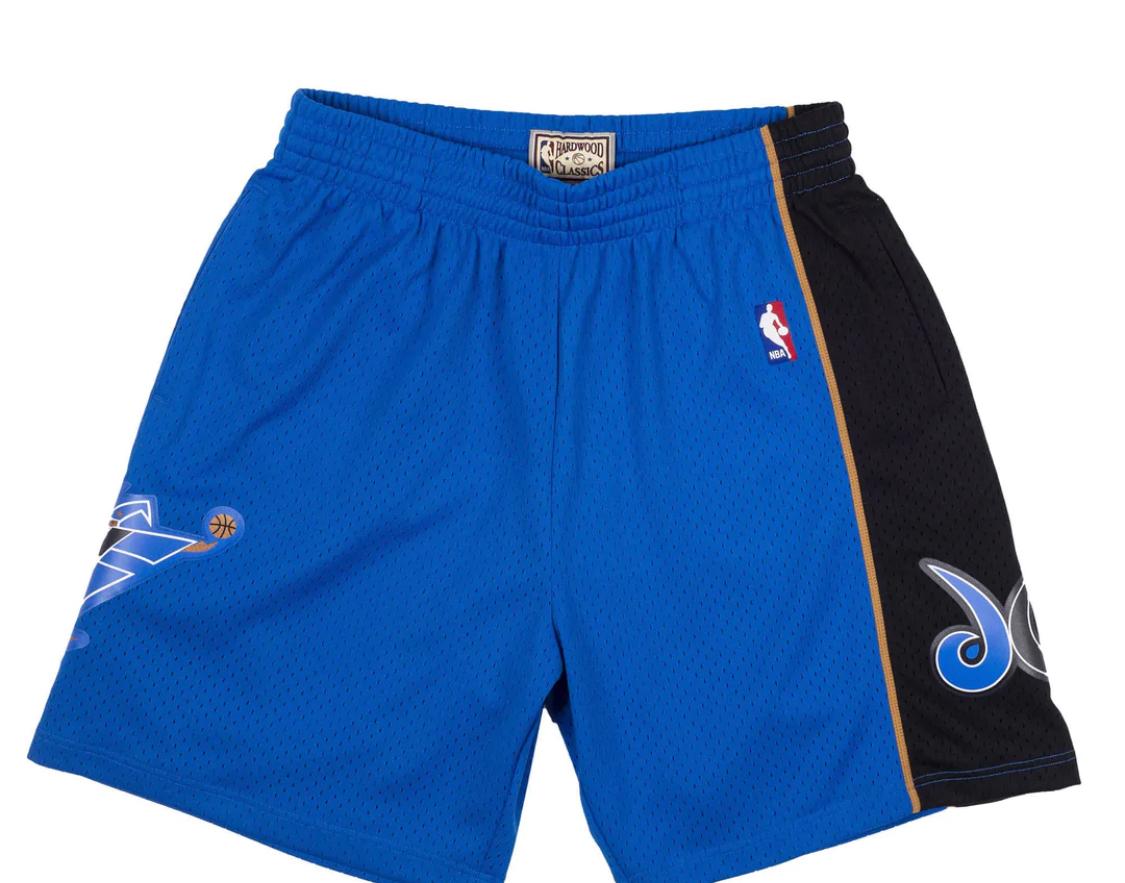 Washing Wizard Mitchell and Ness NBA Swingman shorts